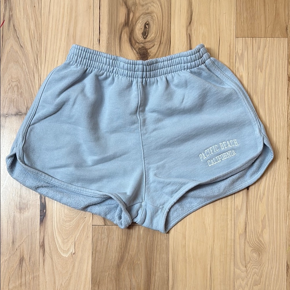 Light blue John galt sweat shorts